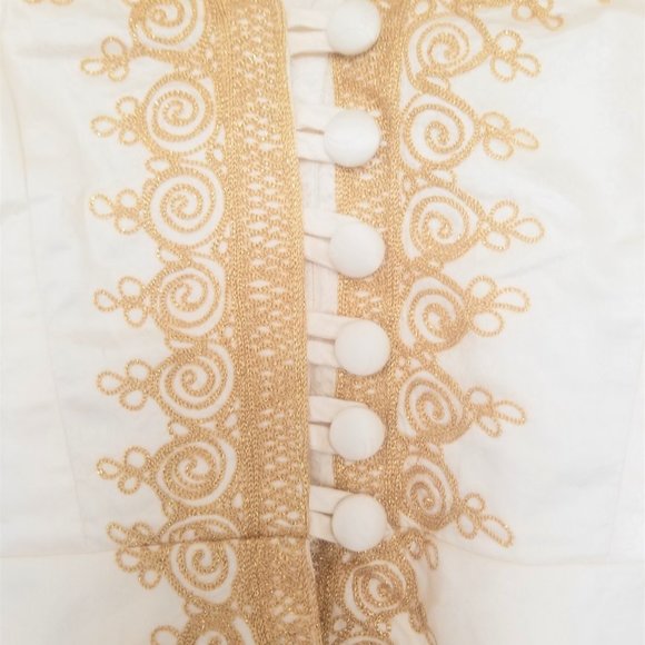 Custom Made African Wedding Dress - Picture 6 of 10